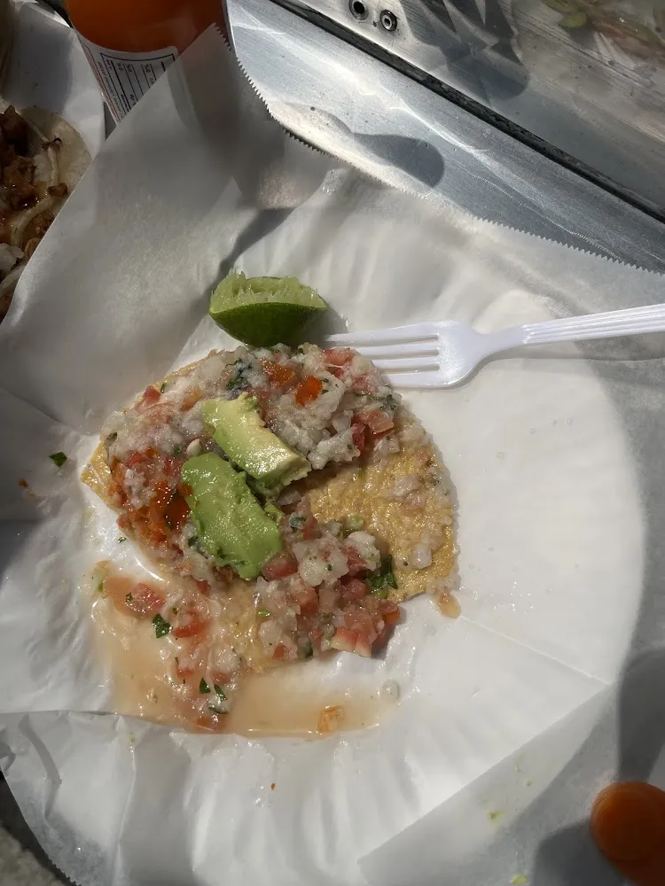 Tostadas Seafood Ceviche